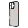 Newface iPhone 16 Pro Kılıf Montreal Silikon Kapak - Siyah