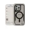 Newface iPhone 16 Pro Max Kılıf Boyi Magsafe Silikon Kapak - Derin Mor