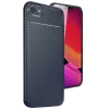 Newface Apple iPhone 16E Kılıf Auto Focus Karbon Kapak - Lacivert