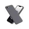 Newface iPhone 16E Kılıf First Silikon - Gri