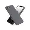 Newface Apple iPhone 16E Kılıf First Silikon - Gri