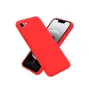 Newface Apple iPhone 16E Kılıf First Silikon - Kırmızı