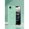 Newface Apple iPhone 16E Kılıf Maya Karbon Kapak - Koyu Yeşil