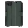 Newface Apple iPhone 16E Kılıf Trend S Plus Kapaklı Kılıf - Yeşil