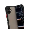 Newface iPhone 17 Kılıf Montreal Silikon Kapak - Siyah
