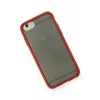 Newface Apple iPhone 6 Kılıf Montreal Silikon Kapak - Kırmızı