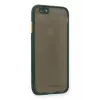 Newface Apple iPhone 6 Kılıf Montreal Silikon Kapak - Yeşil