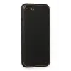 Newface Apple iPhone 7 Kılıf Coco Deri Silikon Kapak - Siyah