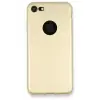 Newface iPhone 7 Kılıf First Silikon - Gold