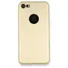 Newface iPhone 7 Kılıf First Silikon - Gold