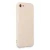 Newface Apple iPhone 7 Kılıf First Silikon - Krem
