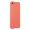 Newface Apple iPhone 7 Kılıf First Silikon - Turuncu