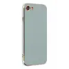 Newface Apple iPhone 7 Kılıf Volet Silikon - Açık Yeşil