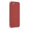 Newface Apple iPhone 7 Kılıf Volet Silikon - Kırmızı
