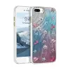 Newface iPhone 7 Plus Kılıf Blade Aynalı Desenli Kapak - Desen 4
