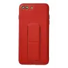 Newface Apple iPhone 7 Plus Kılıf Coco Deri Standlı Kapak - Kırmızı