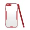 Newface iPhone 7 Plus Kılıf Platin Silikon - Kırmızı