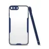 Newface iPhone 7 Plus Kılıf Platin Silikon - Lacivert
