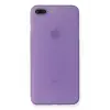 Newface Apple iPhone 7 Plus Kılıf PP Ultra İnce Kapak - Mor