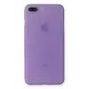 Newface Apple iPhone 7 Plus Kılıf PP Ultra İnce Kapak - Mor