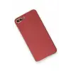 Newface iPhone 7 Plus Kılıf Volet Silikon - Kırmızı