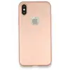 Newface iPhone X Kılıf First Silikon - Rose Gold