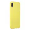 Newface Apple iPhone X Kılıf First Silikon - Sarı