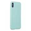 Newface Apple iPhone X Kılıf First Silikon - Turkuaz