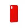 Newface iPhone X Kılıf Lansman Legant Silikon - Kırmızı