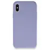 Newface Apple iPhone X Kılıf Lansman Legant Silikon - Lila