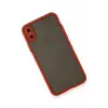 Newface Apple iPhone X Kılıf Montreal Silikon Kapak - Kırmızı