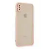 Newface Apple iPhone X Kılıf Montreal Silikon Kapak - Pembe