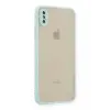 Newface Apple iPhone X Kılıf Montreal Silikon Kapak - Turkuaz