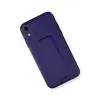 Newface Apple iPhone XR Kılıf Coco Deri Standlı Kapak - Mor