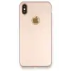 Newface iPhone XS Max Kılıf First Silikon - Rose Gold
