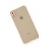 Newface iPhone XS Max Kılıf Montreal Silikon Kapak - Pembe