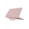 Newface Apple Macbook Air 15 2024 Macbook Deri Kapak - Pembe