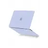 Newface Macbook Pro 13 2020 Macbook Buzlu Kapak - Lila