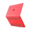 Newface Macbook Pro 13 2021 Macbook Buzlu Kapak - Kırmızı