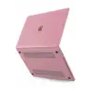 Newface Macbook Pro 13 2021 Macbook Buzlu Kapak - Pembe