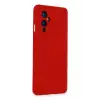 Newface One Plus 9 Kılıf Nano içi Kadife Silikon - Kırmızı