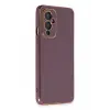 Newface One Plus 9 Kılıf Volet Silikon - Mor