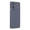 Newface One Plus 9 Pro Kılıf Nano içi Kadife Silikon - Gri