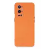 Newface One Plus 9 Pro Kılıf Nano içi Kadife Silikon - Turuncu
