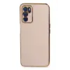 Newface Oppo A16 Kılıf Volet Silikon - Pembe