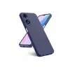 Newface Oppo A38 Kılıf First Silikon - Lacivert