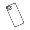 Newface Oppo A73 Kılıf Miami Şeffaf Silikon - Gri