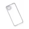 Newface Oppo A73 Kılıf Miami Şeffaf Silikon - Lila