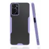 Newface Oppo A96 Kılıf Platin Silikon - Lila