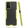 Newface Oppo A96 Kılıf Platin Silikon - Sarı
